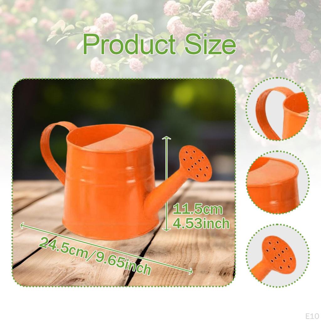 Kids Watering Can Garden Bucket Small Kettle for Flower Bed Bonsai Houseplants