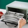 304 Stainless Steel Bento Lunch Box With PP Lid,Sealed Compartments Adult Lunch Box,Children's Student Kindergarten Meal Plate