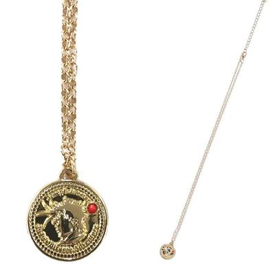 Bizarre Adventure Coin Necklace Joseph Joestar Anime 10th Anniversary Exhibition Limited Official Goods JoJo's
