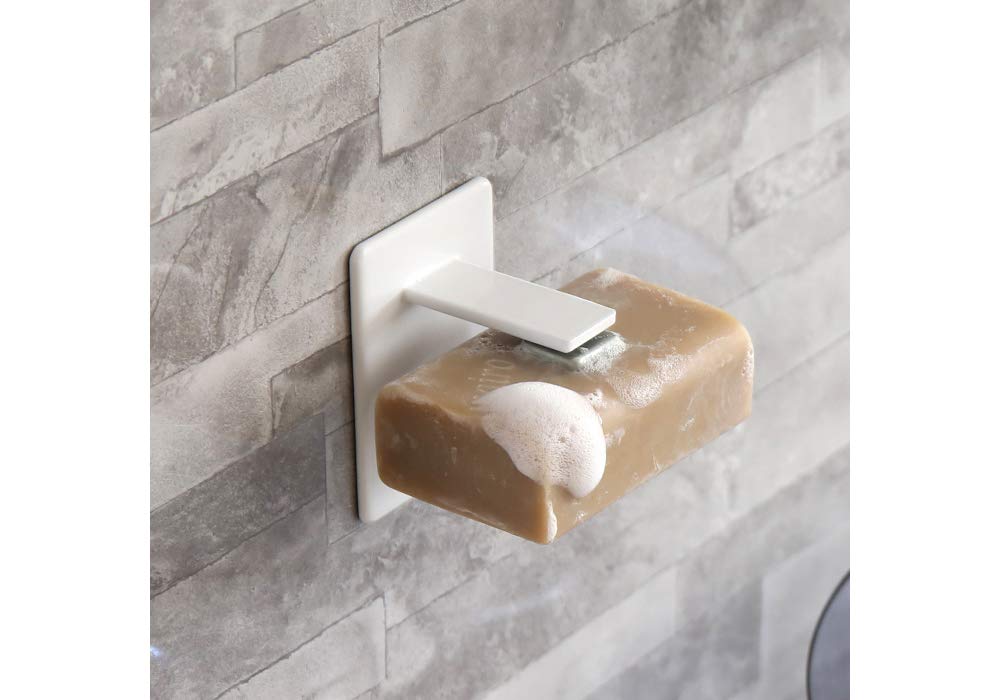 Yamazaki Jitsugyo Magnetic Soap Holder Tower White 8879