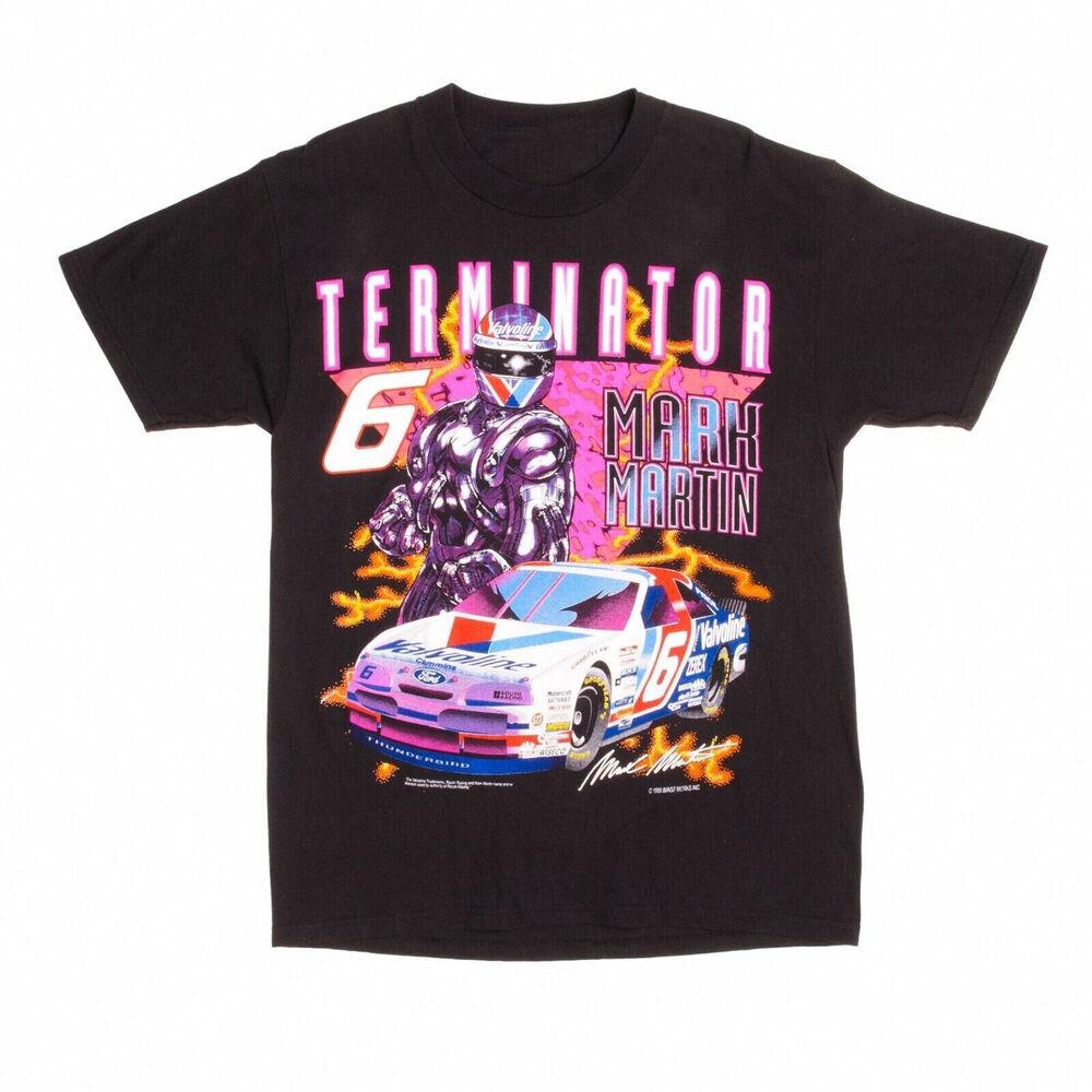 

Vintage Nascar Mark Martin Terminator 1995 Unisex T-shirt
