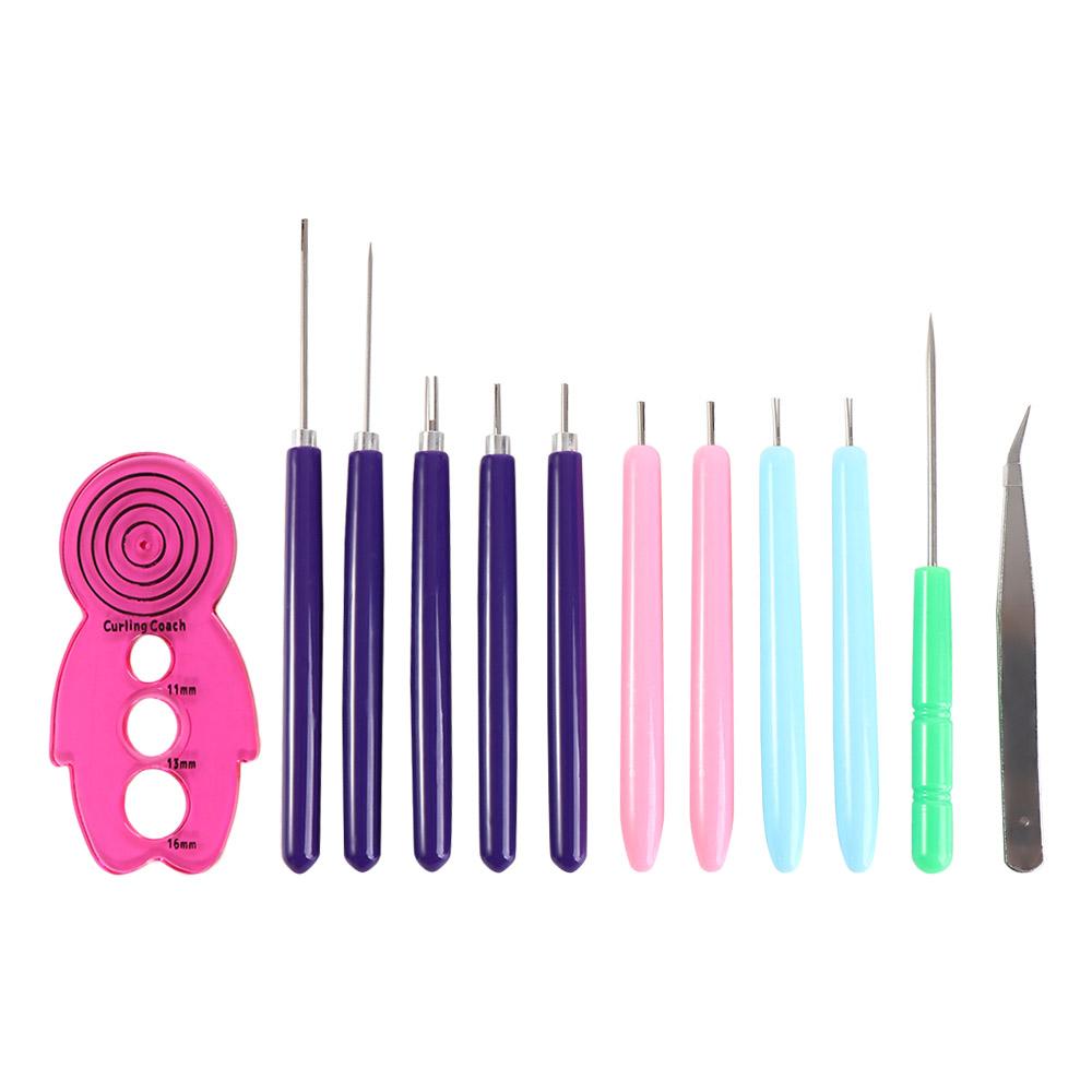 12PCS Multi Size Paper Quilling Tools Paper Curling Paper Quilling Pen  Paper Art