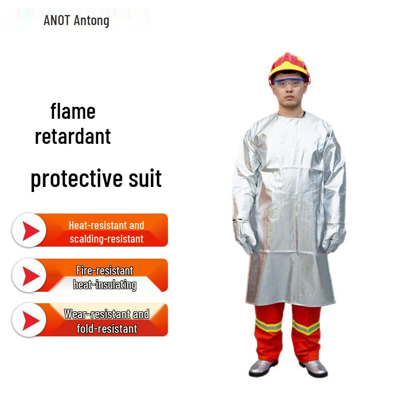 Огнеупорный фартук из алюминиевой фольги Andatong 1000°C 1.3m