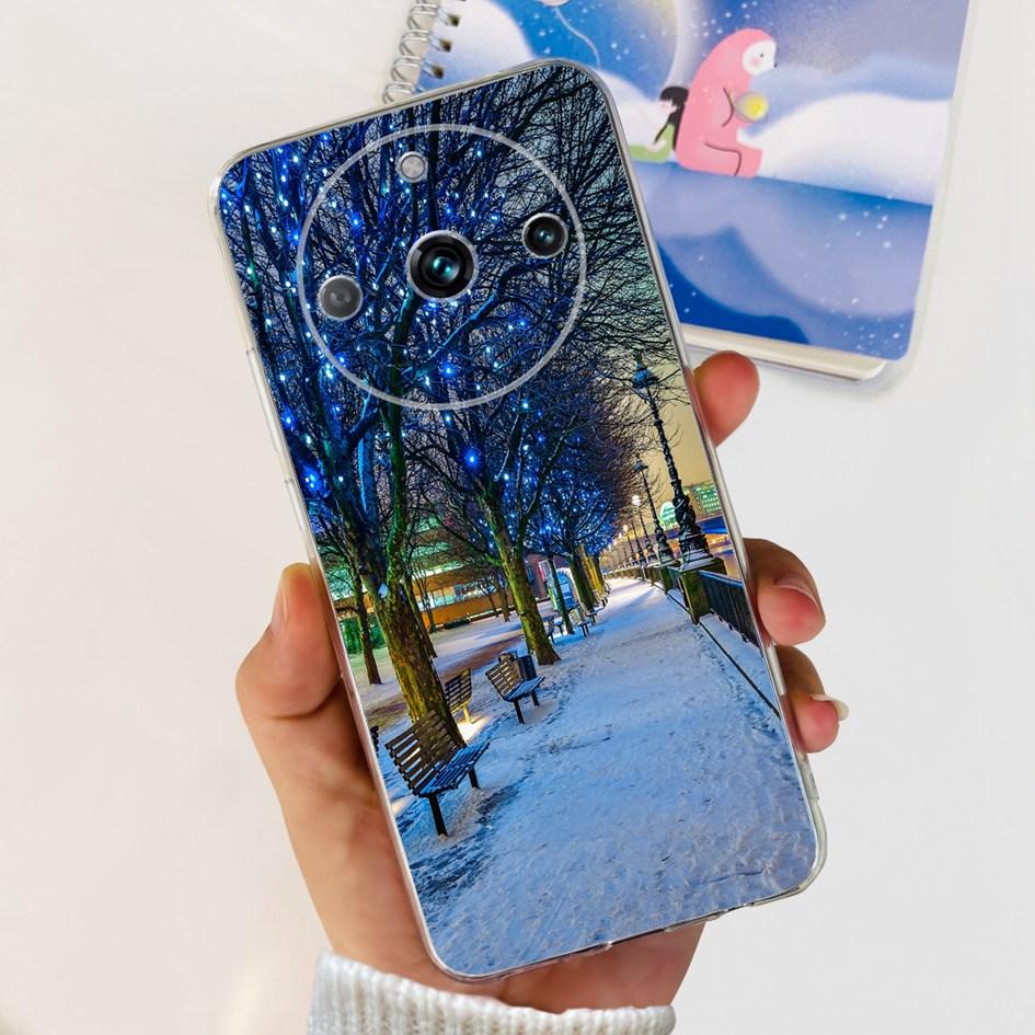 Für Realme 11 Pro 5G Hülle Luxus Traumfänger Transparentes TPU Weiche Rückabdeckung Für Realme 11 Pro Plus Stoßstange Realme11 Pro+ Fundas