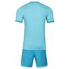 Kelme Men's Soccer Uniform Set, T-Shirt and Pants (Light Blue, Size M)