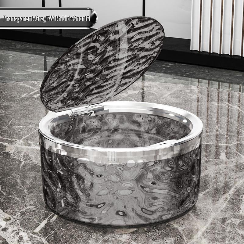 Mini Poubelle Compacte et Luxueuse pour Chambre, Table Basse ou Rangement de Voiture