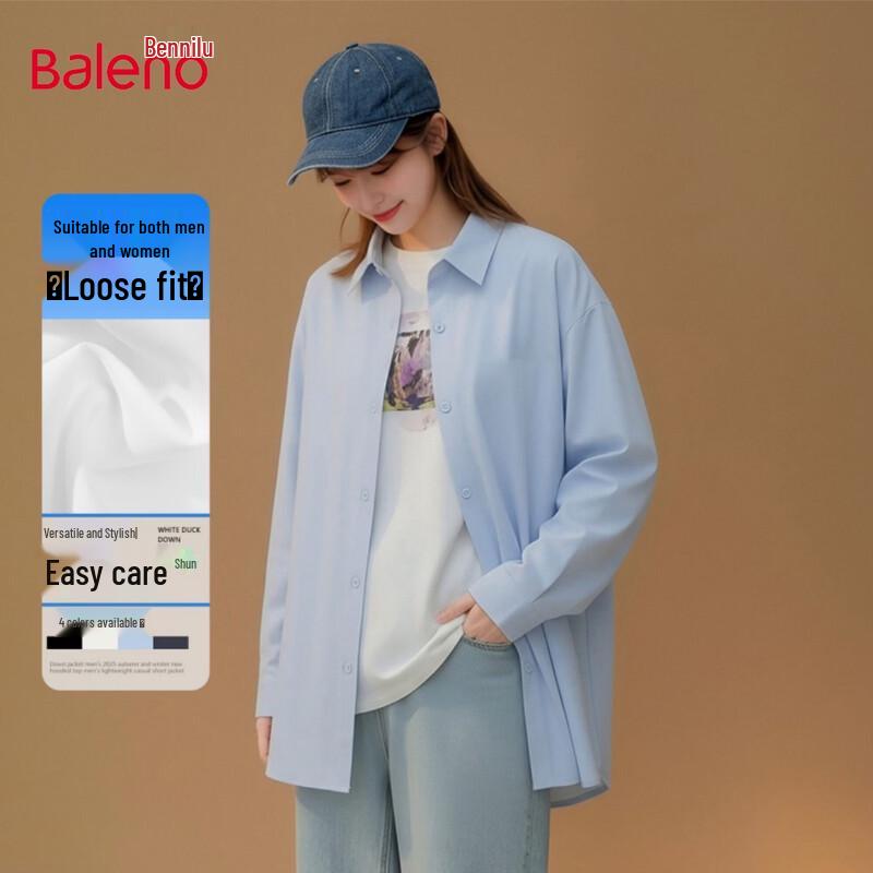 

Baleno Women s Basic Long-Sleeve Button-Front Shirt 2XL