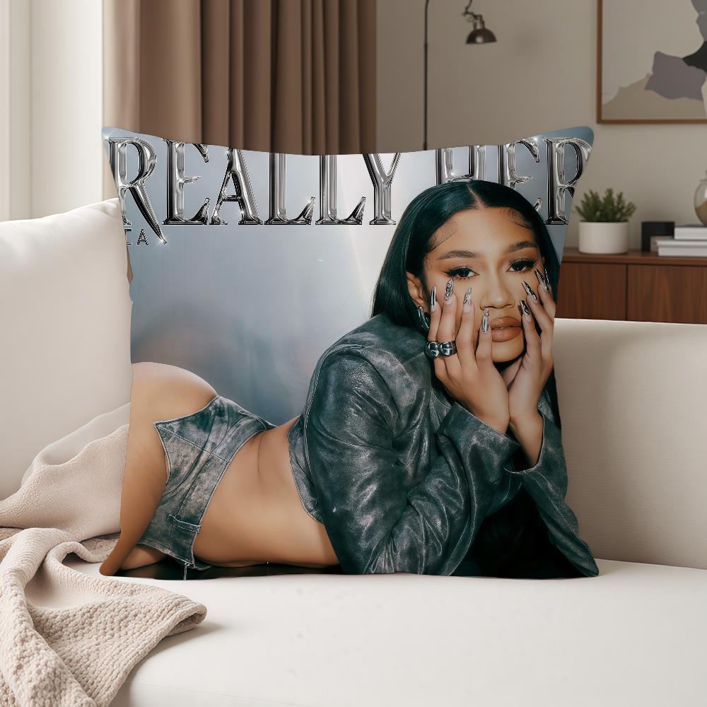 Rapper BBIA BIANCA Pillow Case Suitable For Bedrooms Living Rooms Cars Home Decoration