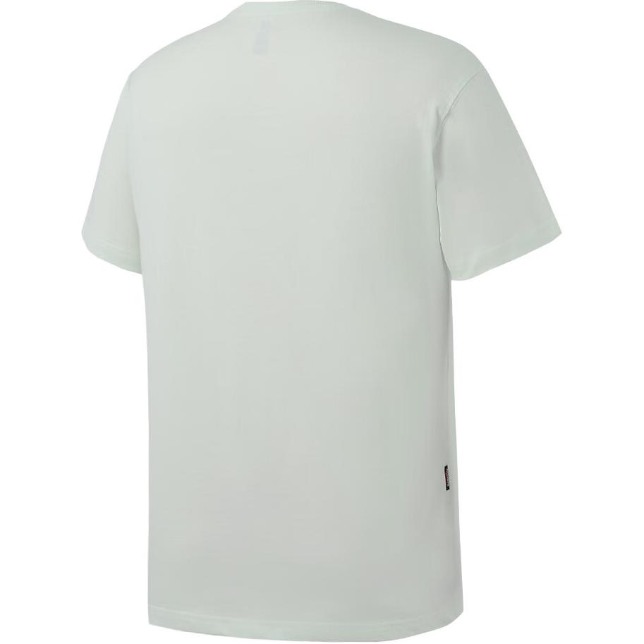 Adidas SS24 Printed Letter Logo Breathable Sports Casual Training Short Sleeve T-Shirt Men Tops Crystal-Blue JI5075