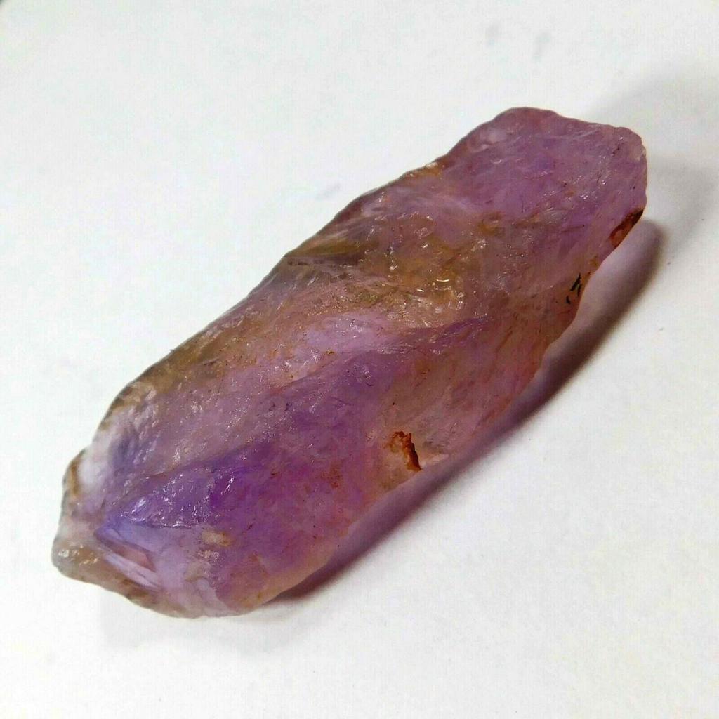 Bi-Color Huge Size 99 CT Natural Ametrine Rough Uncut Bolivian Rough