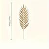 10pcs/5pcs Golden Willow Leaf Simulation Golden Leaves, Wedding Centerpieces, Bridal Showers, Parties, Garden Decor New Year