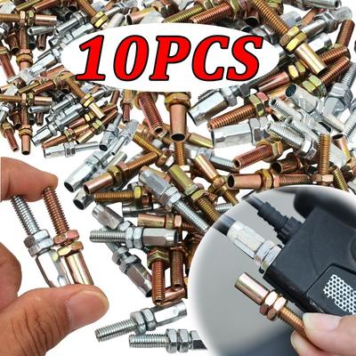 10 Stück Motorrad Universal M6 Einstellschrauben Kupplung Hohlschrauben Gaszugteile Landmaschinen Kart Gaszug