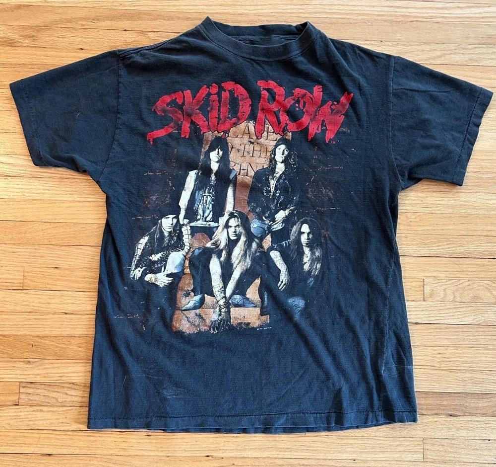 

RARE! Skid Row Slave To The Grind T-shirt S to 5XL HOT NEW Unisex T-Shirt XL