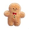 Cartoon Biscuit Man Pillow for Festive Couch Setup