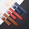 18mm 20mm 22mm Leather Watch Strap Genuine Leather Watch Band Universal Pin Buckle Watch Accessories Cowhide Waterproof Strap Accessories