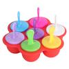 Household Reusable Silicone Ice Cream Molds   Making Mold Tool Kitchen Supplies