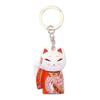 [kimmidoll] Manekineko Nyckelring Figur, Maneki-neko, Lyckoamulett, Lycka, Ekonomiskt Välstånd, Affärsframgång, Kimono, Japansk Stil (HARU)