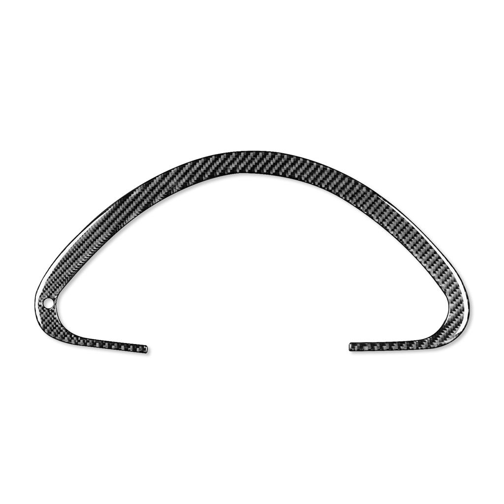 Car Interior Accessories Carbon Fiber trument Frame Speedometer Trim Cover Sticker For Mercedes Benz E-Class W211 2003-2009