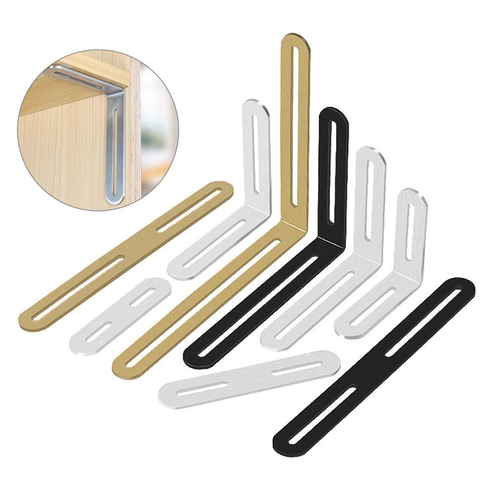 

Регулируемый для мебели, тип 90°L, активный угловой кронштейн с длинным отверстием, угловой код, мебельный соединитель