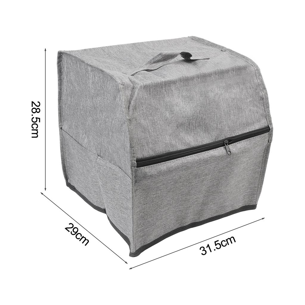 Overlock Machine Cover with Storage Pockets Dust Protection Cover Made of Oxford Cloth for Sewing Tool Organization