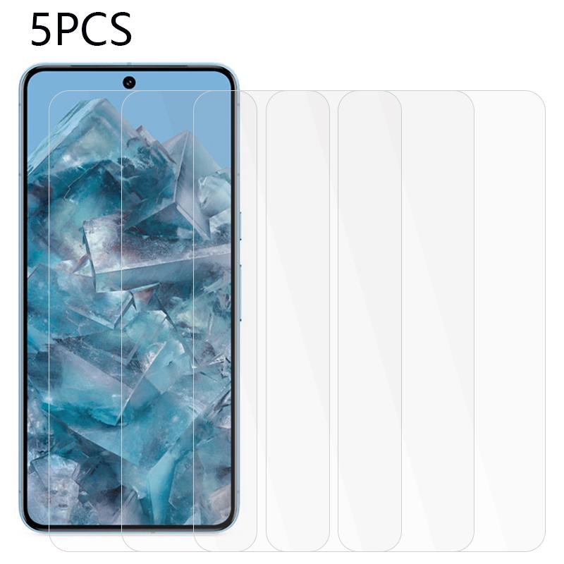 5 Stück für Google Pixel 8 Pro Panzerglasfolie 2.5D 0.3mm Explosionsgeschutz Displayschutz