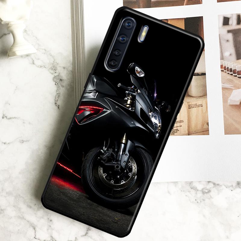 Motorcycles Case For Oppo A60 A40 A80 A18 A38 A58 A78 A98 A16 A76 A96 A15 A17 A77 A74 A94 A54 A57S Cover
