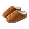 Autumn and Winter New Cotton Slippers Home Indoor Warm and Velvet Couple Non-slip Shoes