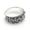 Yintai Feifei Original Thai Silver Cthulhu Ring: Retro, Distressed, Adjustable Men's Finger Ring.