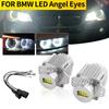 2Pcs CANbus for BMW 3 Series Pre-LCI E90 E91 325i 328i 330i 335i 335xi 2006-2008 80W Angel Eye Halo Ring LED Bulbs 63117161444