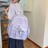 Schoolbag New Women's Backpack Fresh and Cute Junior High School Girls Schoolbag Casual Versatile High Value Outdoor Travel Bag