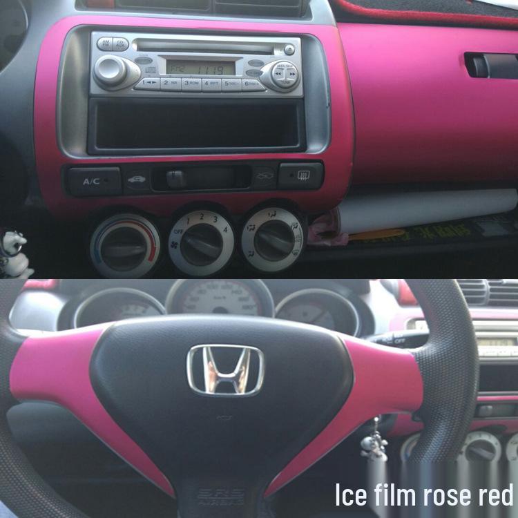 Carbon Fiber Interior Film for 2004-2007 Fit/City Center Console Modification