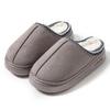 Suede Lace EVA Sole Indoor and Outdoor Home Wooden Floor Thermal Cotton Slippers Couple