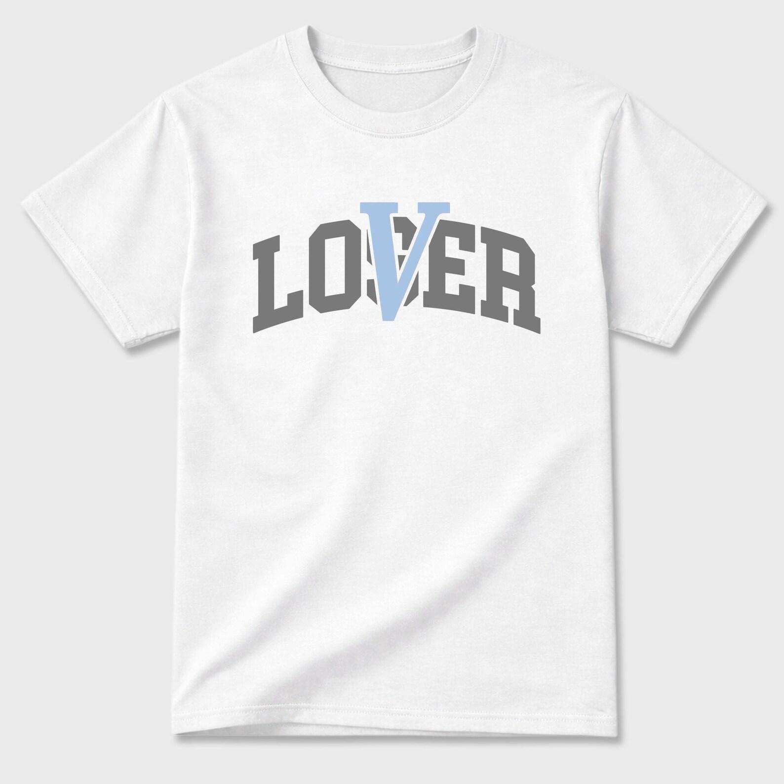 Loser Lover Varsity Unisex T-Shirts To Match Sneakers 5s Wolf Grey XL