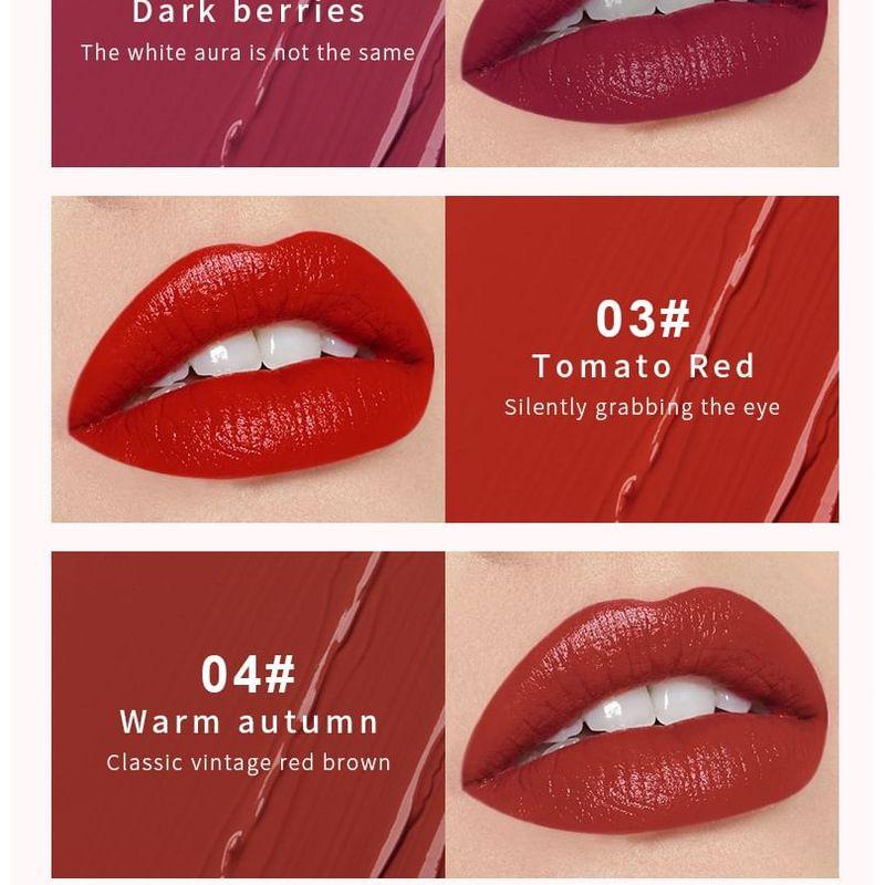 Pudaier - Pearlescent Mirror Liquid Lip Gloss - 8 Colors