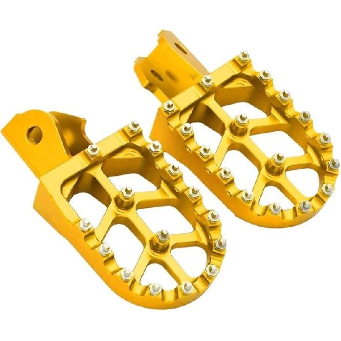 KEXINDIANZ Electric Motorcycle CNC Foot Pegs Rests Pedals Footpegs Bracket Compatible With Sur-Ron Surron Light Bee S & Light Bee X Universal