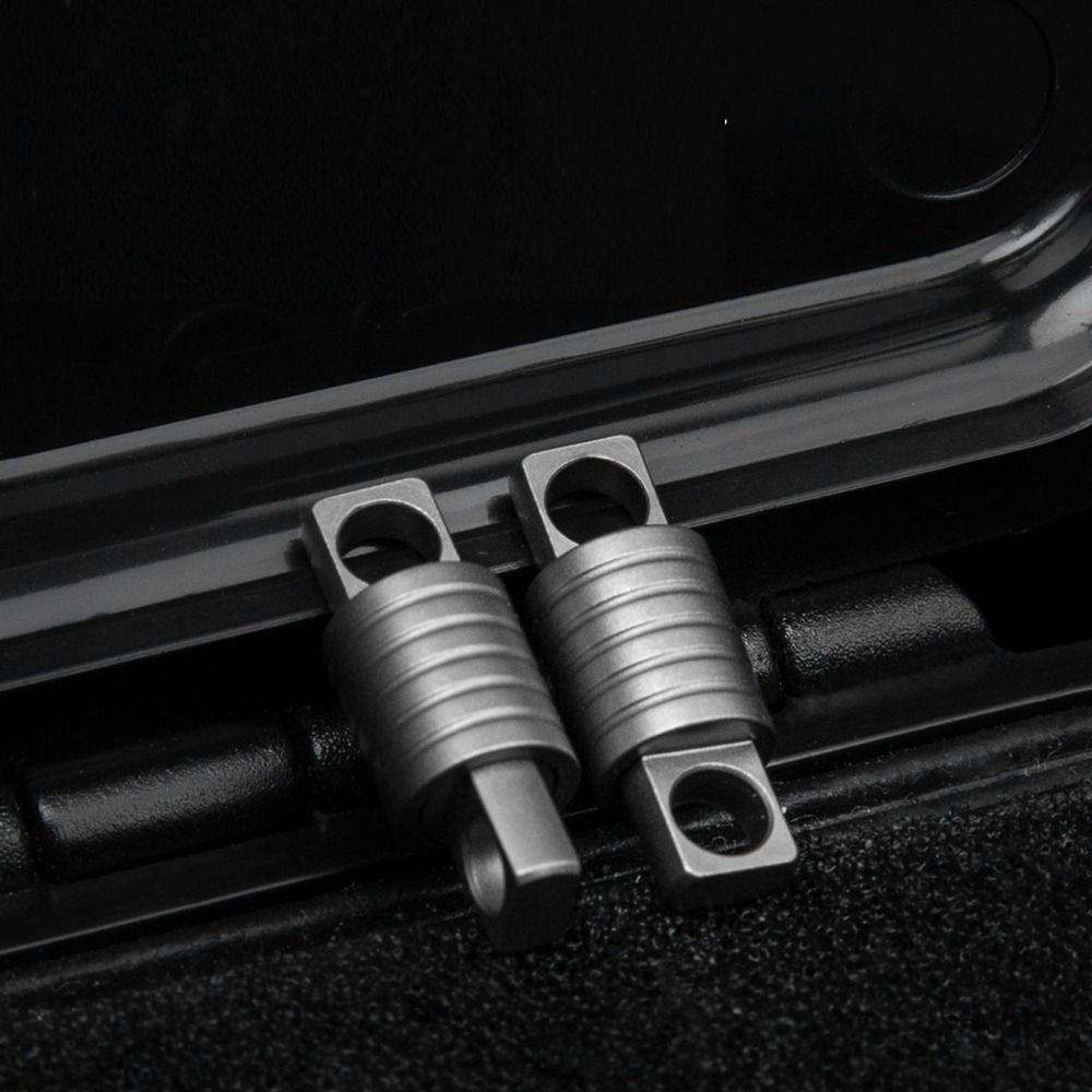 360° Rotatable Titanium Alloy Keychain Portable Keyring New Car Key Ring  Outdoor Small Tool