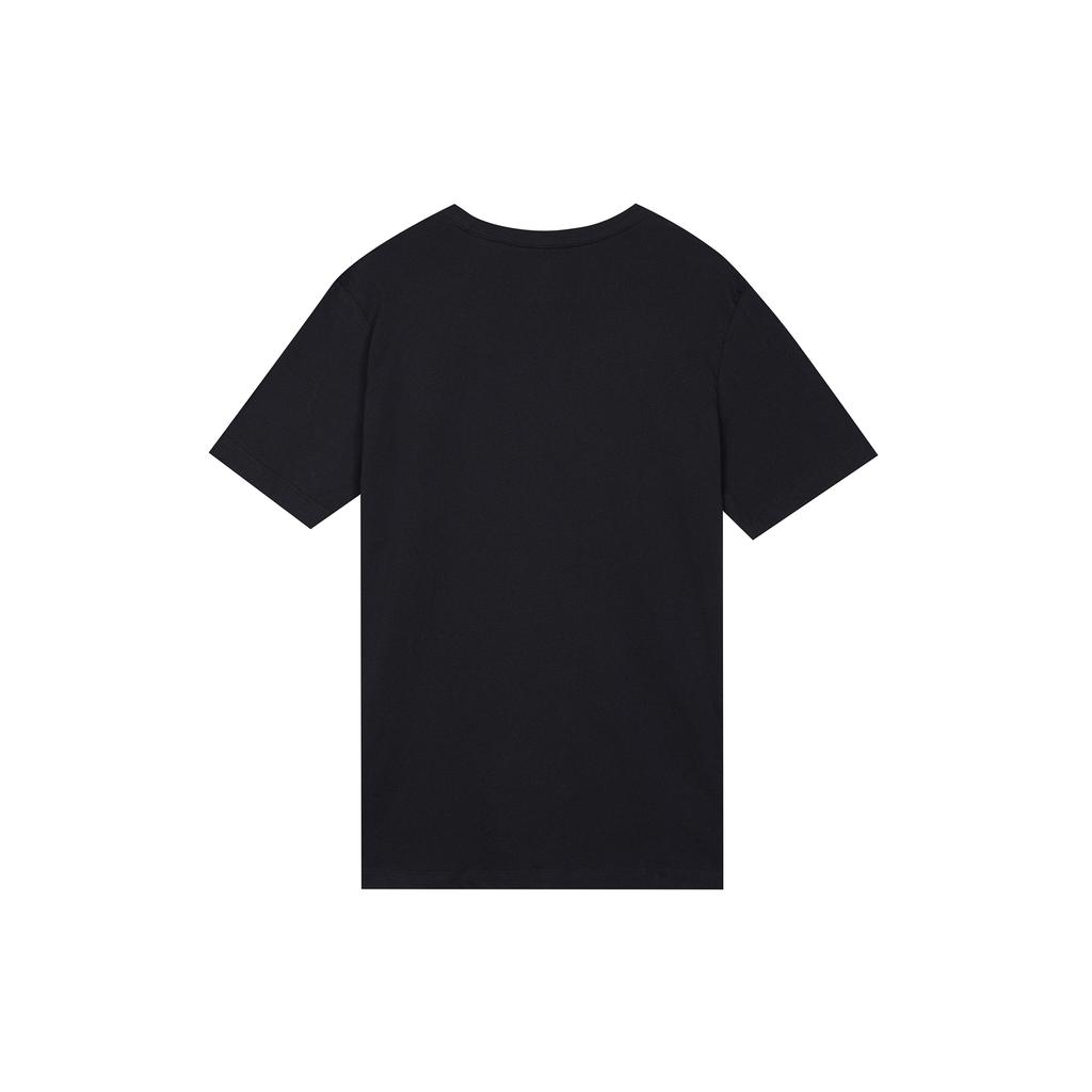 Nike T Shirts Men's Black Crew Neck Moderate Straight Fit BV0629-010