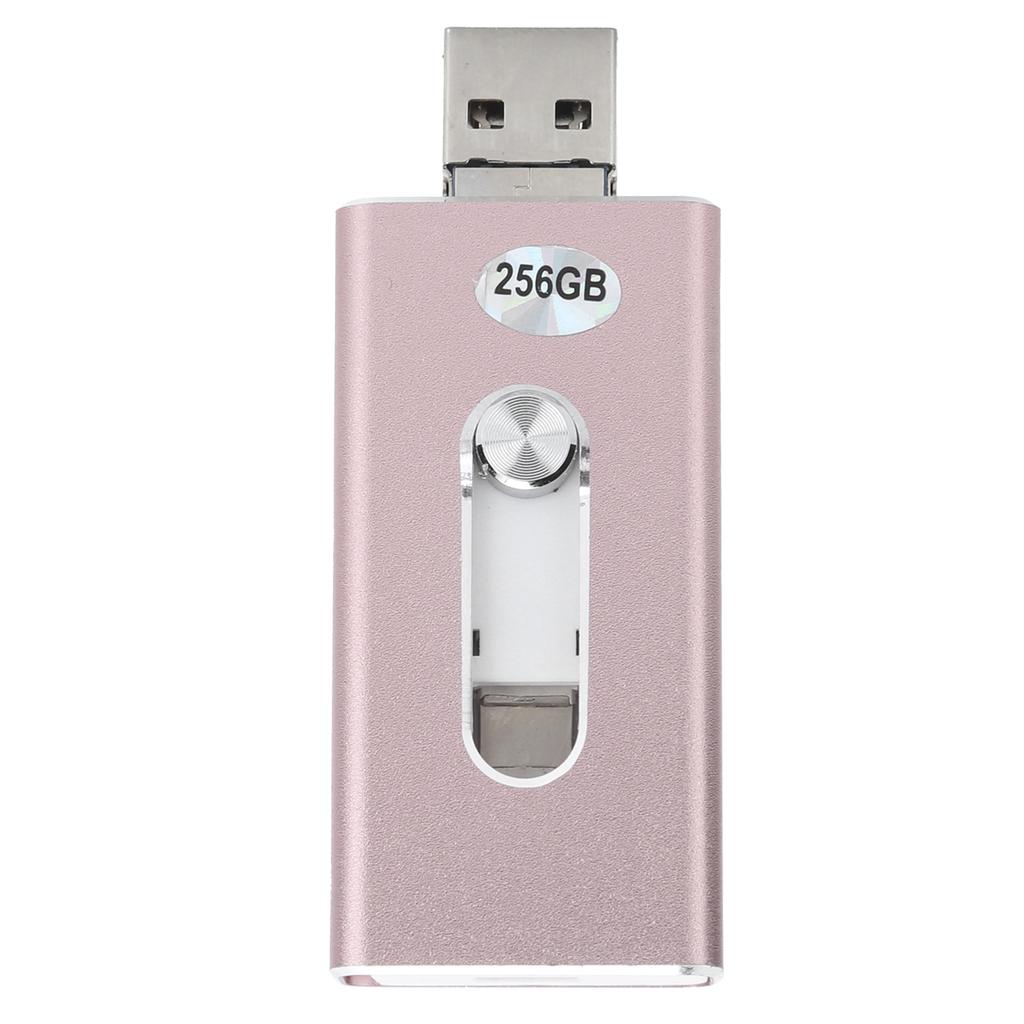 3 In 1 Micro U Disk 256GB OTG Flash Drive USB for Memory Stick for AndroidiOSWindows