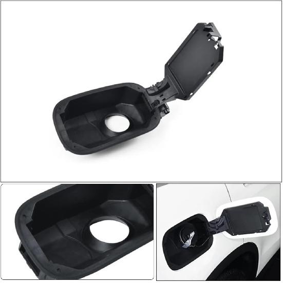 Fuel Tank Protection Foldable Fuel Cover Compatible For Mercedes GLC Class 2015-2022 Gas Cap Cover