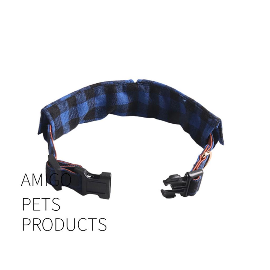 Puppy Collars for Wedding Cat Collar Checked Elegant Prince Collar Necklace Kitten Collar Pet Photo Props