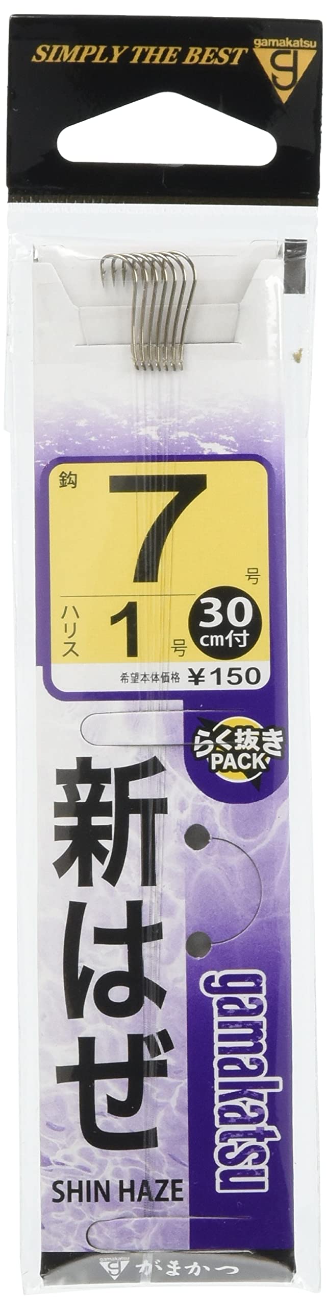 

Gamakatsu New Goby Hook with Thread, Brown, Size 7 - Line 1 Fishing Hook