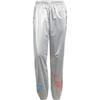Pantalon de survêtement Originals Adicolor Tricolore Imprimé Logo Confortable Mode Sportif Décontracté Pantalon Bas pour Homme Argent GN4213