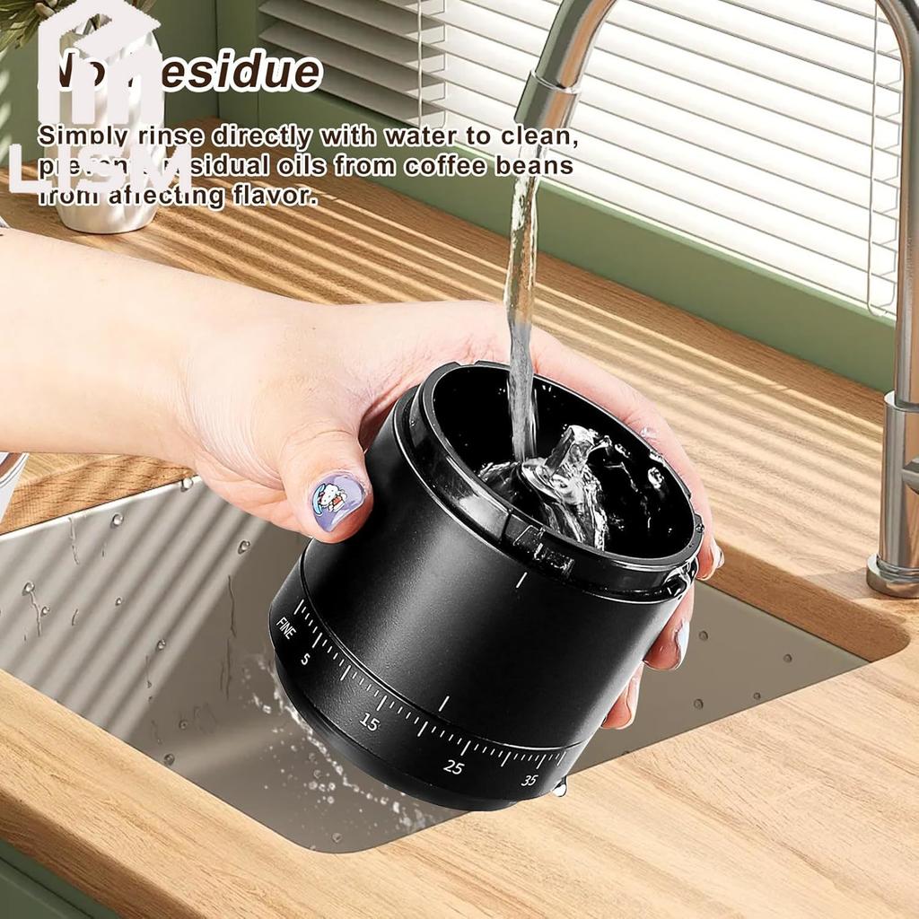 Portable Electric Coffee Bean Grinder with 38 Adjustable Settings Rechargeable Coffee Grinders for Home Use Coffee Grinder