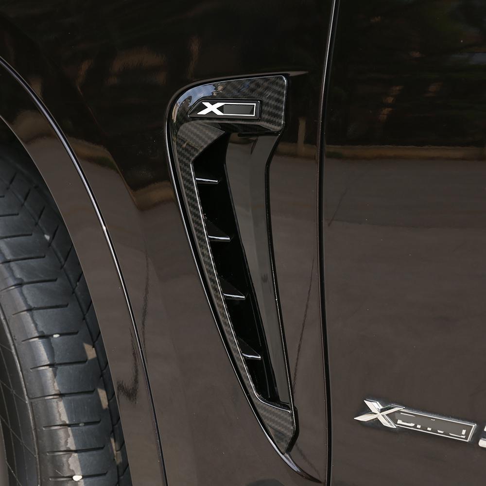 Silver+red Exterior Accessories 2 Pcs Xdrive X-drive Car Carbon Fiber Fender Side Vents Mesh Sticker Hole Grille Shark Gills Side Vents Decoration 3D Stickers For BMW X Series X5 F15 F85 Silver+red Exterior Accessories 2 Pcs Xdrive X-drive Car Carbon Fiber Fender Side Vents Mesh Sticker Hole Grille Shark Gills Side Vents Decoration 3D Stickers For BMW X Series X5 F15 F85