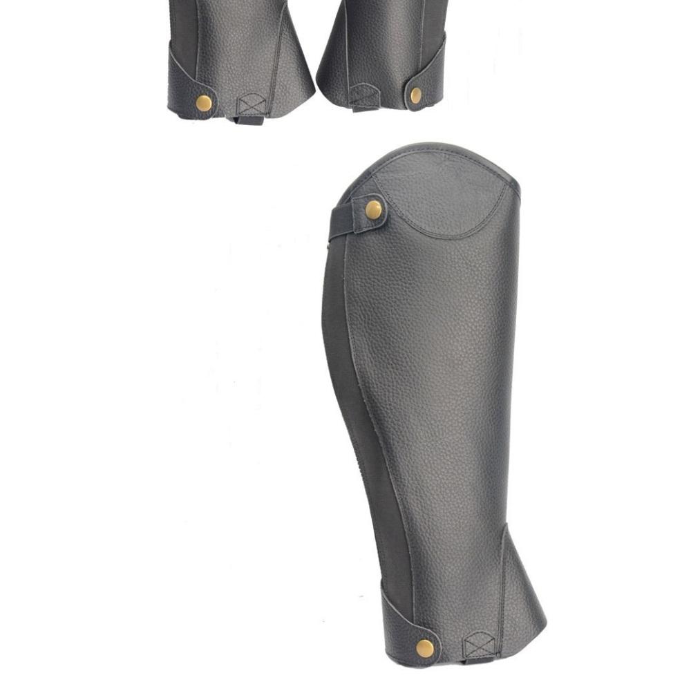 Jambiere de echitație din piele de vacă din microfibră Cizme de călărie durabile Acoperire Protectoare pentru corp Echipament de protecție moale Echipament pentru cal
