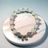 2025 Jadeite Green Jade Rabbit Bracelet: High-End Chinese Style, Year of the Snake, Elegant Women's Niche Beaded Design