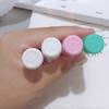 Yousheng Dust-proof Contact Lenses Case Minimalist Reusable Transparent Cup Body Contact Lenses Holder for Makeup