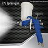 F75 High Atomization Latex Paint Sprayer for Furniture and Cars - Pneumatic Spray Gun with Lower Cup.