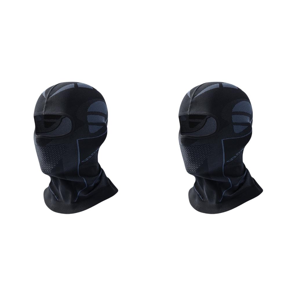 

Балаклава маска для лица морозостойкая велосипедная защита головы и шеи для зимы (Голубовато-черный)