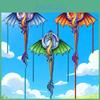 Pterosaur Polyester Kite With Glass Fiber Frame For Kids Adults Outdoor Flying Fun